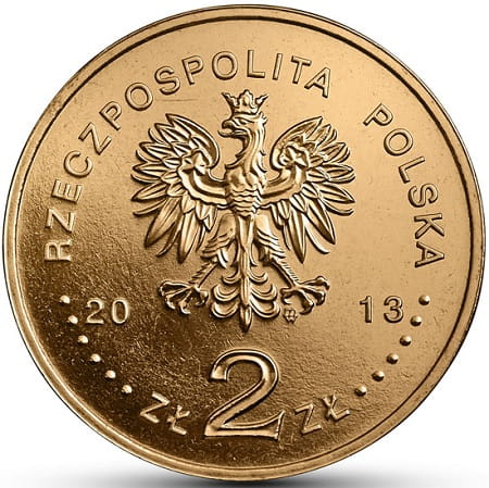 Moneta 2 zł kuter rakietowy Gdynia 2013