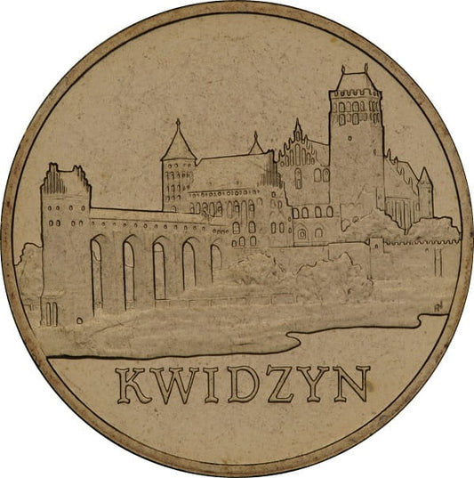 Moneta 2 zł Kwidzyn 2007