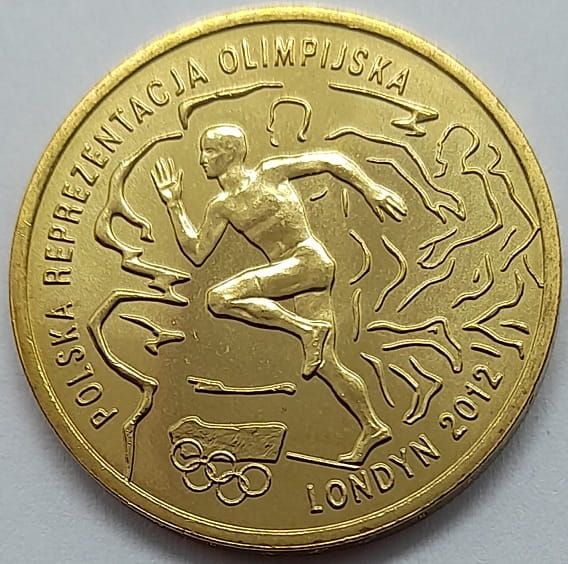 Moneta 2 zł Polska Reprezentacja Olimpijska Londyn 2012