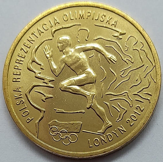 Moneta 2 zł Polska Reprezentacja Olimpijska Londyn 2012