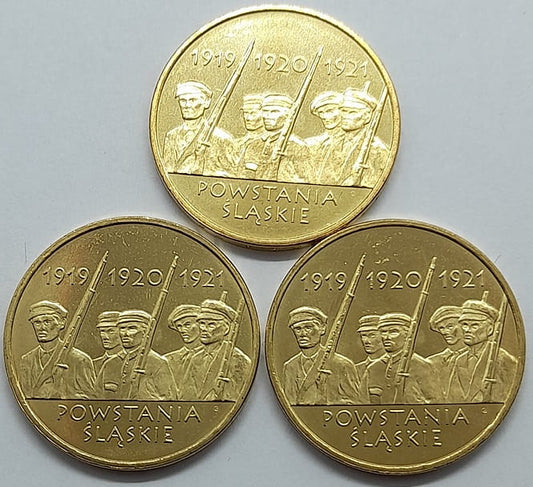 Moneta 2 zł Powstania Śląskie 2011