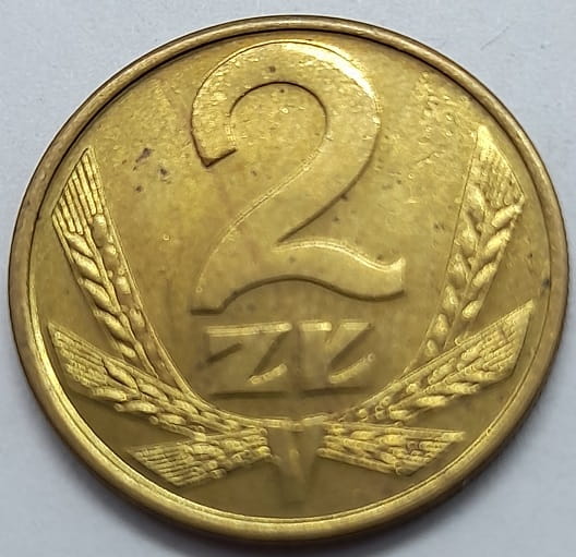 Moneta 2 złote 1988