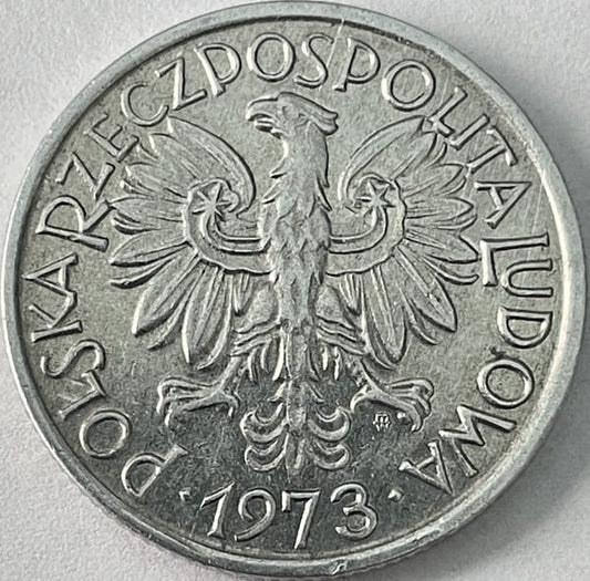 Moneta 2 złote Jagody 1973 stan 2