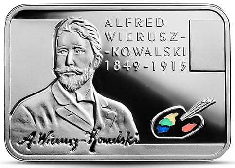 Moneta 20  zł Alfred Wierusz-Kowalski 2015 r.