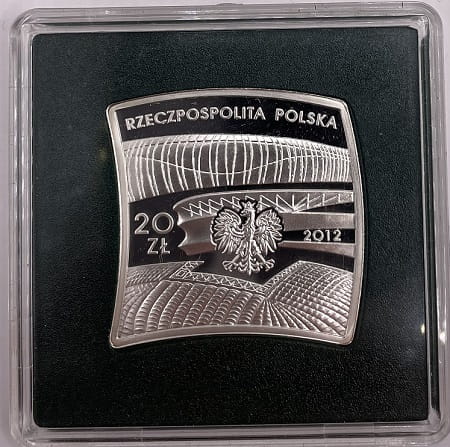 Moneta 20  zł Euro 2012 Polska-Ukraina 2012 r.