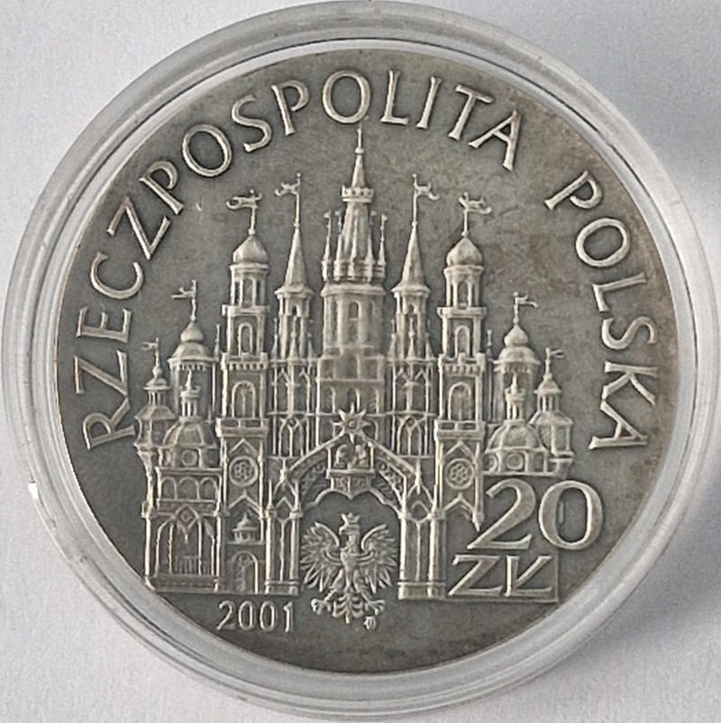 Moneta 20 zł Kolędnicy 2001