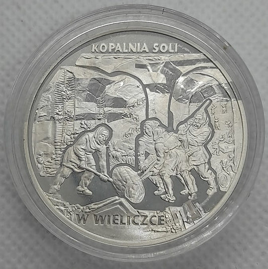 Moneta 20 zł Kopalnia Soli w Wieliczce 2001 r.