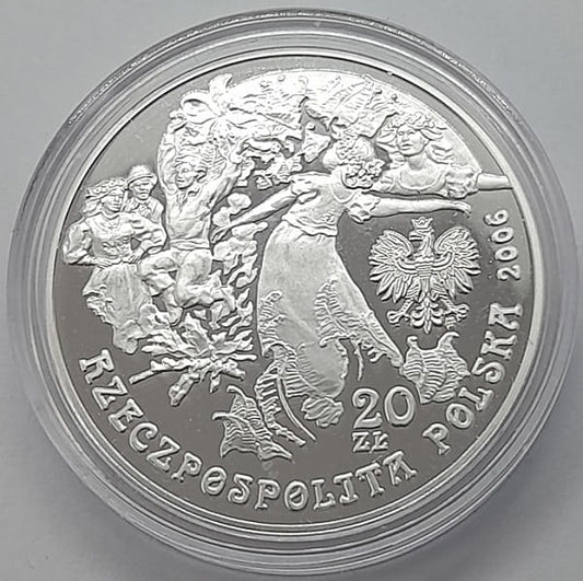 Moneta 20 zł Noc Świętojańska 2006 r.