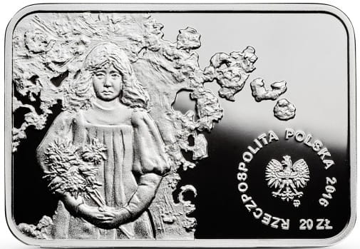 Moneta 20  zł Olga Boznańska 2016