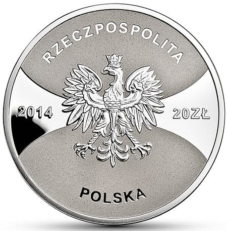 Moneta 20 zł Patrioci 1944 Obywatele 2014 r.