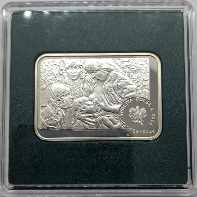 Moneta 20  zł Stanisław Wyspiański 2004 r.