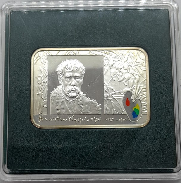 Moneta 20  zł Stanisław Wyspiański 2004 r.