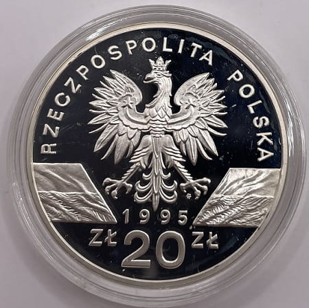 Moneta 20 zł Sum 1995