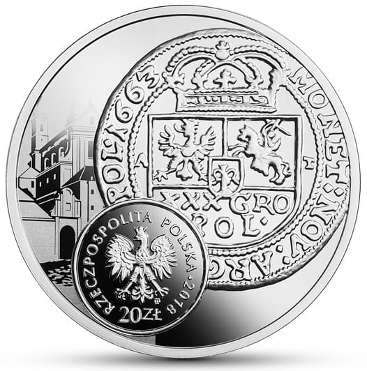 Moneta 20 zł Boratynka Tymf Jana Kazimierza 2018
