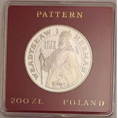 Moneta 200 zł Władysław I Herman Próba 1981 r.