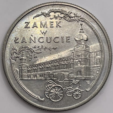 Moneta 20000 zł Zamek w Łańcucie 1993 r.