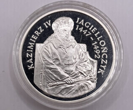 Moneta 200000 zł Kazimierz IV Jagiellończyk półpostać 1993