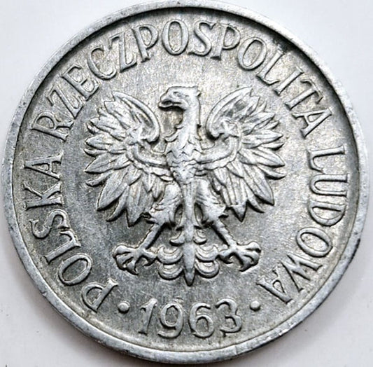 Moneta 5 groszy 1963