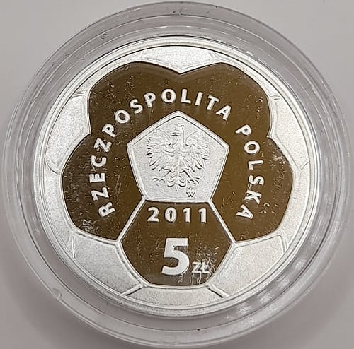 Moneta 5 zł  Polonia Warszawa 2011