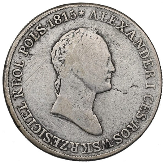 Moneta 5 złotych 1829 Królestwo Polskie