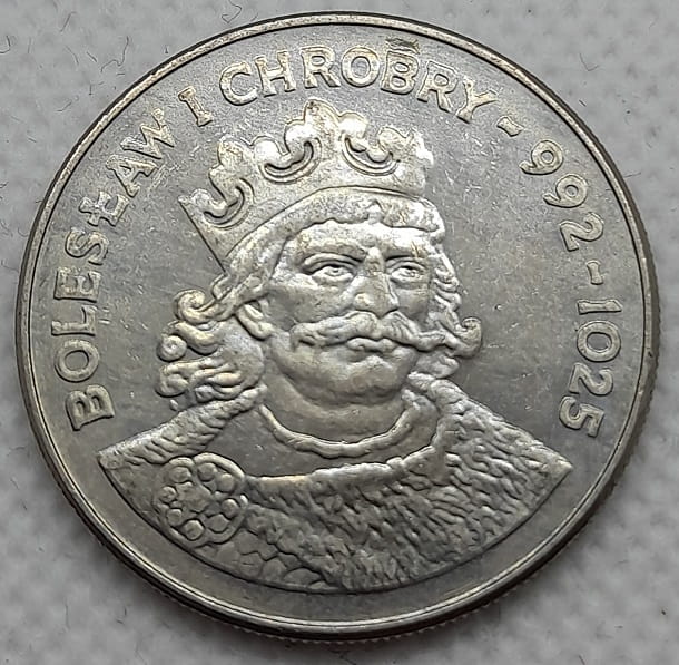 Moneta 50 zł Bolesław Chrobry 1980