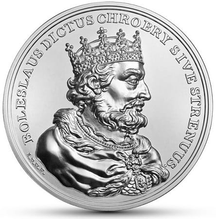 Moneta 50 zł  Bolesław Chrobry 2013