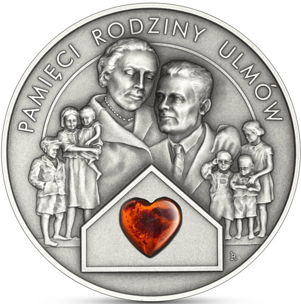 Moneta 50 zł Pamięci rodziny Ulmów 2024