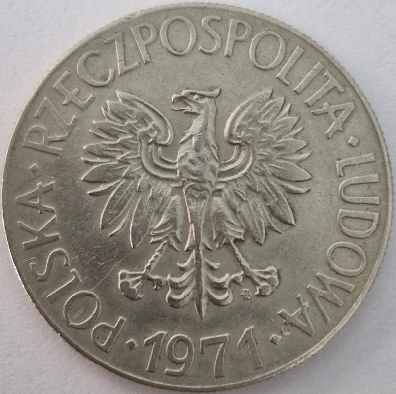 Moneta 10 zł Tadeusz Kościuszko 1971