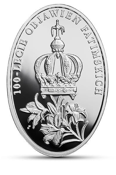 Moneta 10 zł 100-lecie objawień Fatimskich 2017