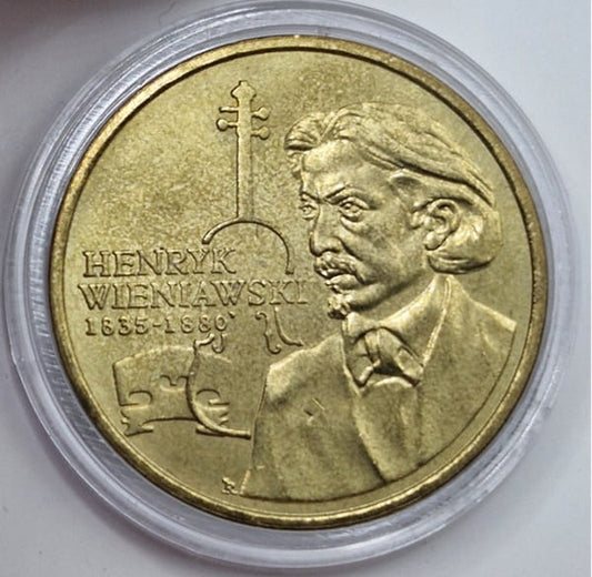 Moneta 2 zł Henryk Wieniawski 2001