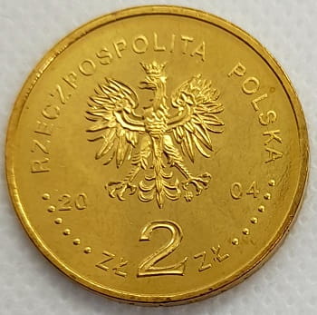 Moneta 2 zł Igrzyska Ateny 2004