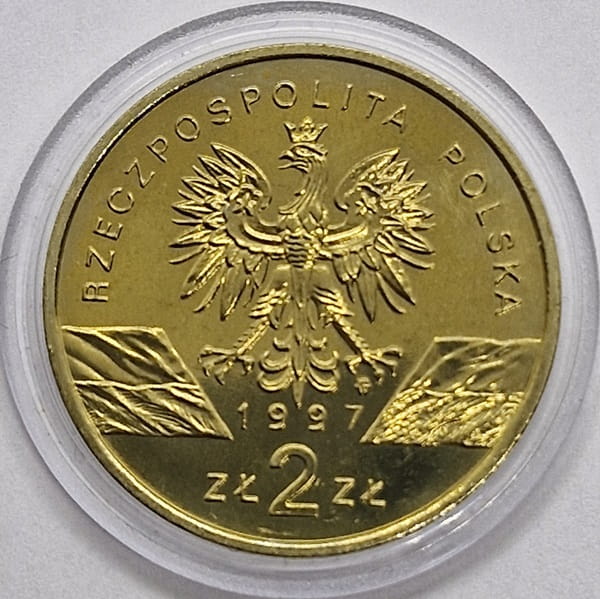Moneta 2 zł Jelonek rogacz 1997