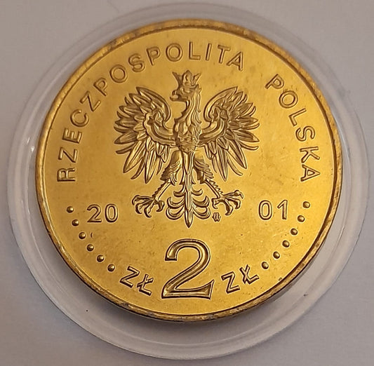 Moneta 2 zł Kopalnia soli w Wieliczce 2001