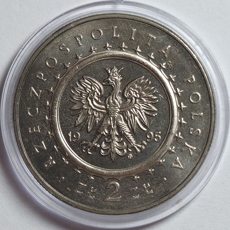 Moneta 2 zł Pałac Królewski w Łazienkach 1995