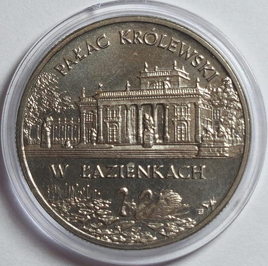 Moneta 2 zł Pałac Królewski w Łazienkach 1995