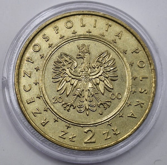 Moneta 2 zł Pałac w Wilanowie 2000