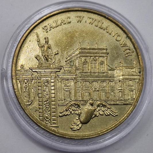 Moneta 2 zł Pałac w Wilanowie 2000