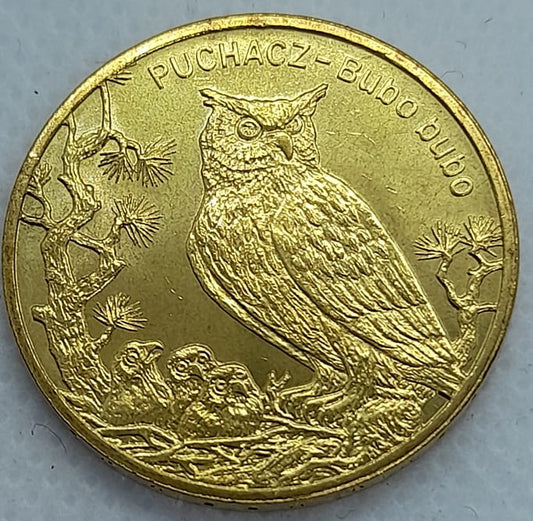 Moneta 2 zł Puchacz 2005