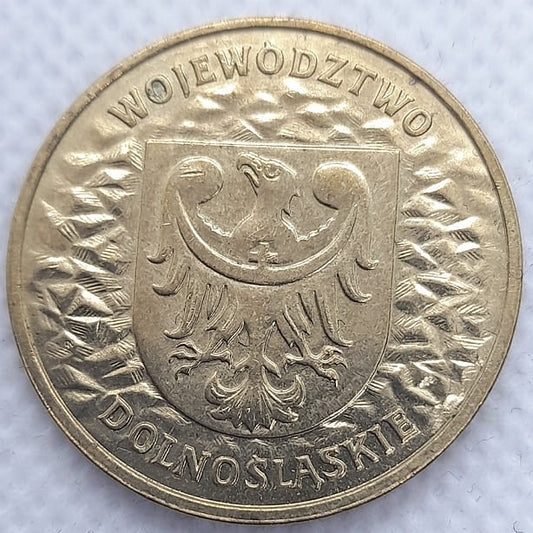 Moneta 2 zł Województwo Dolnośląskie 2004