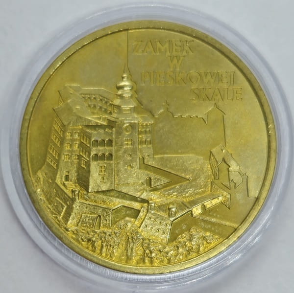 Moneta 2 zł Zamek w Pieskowej Skale 1997