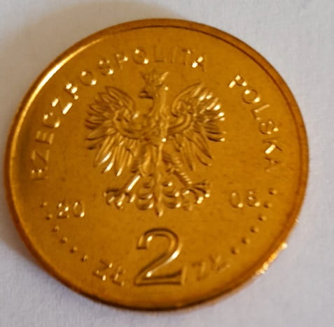 Moneta 2 zł Papież Jan Paweł  II 2005