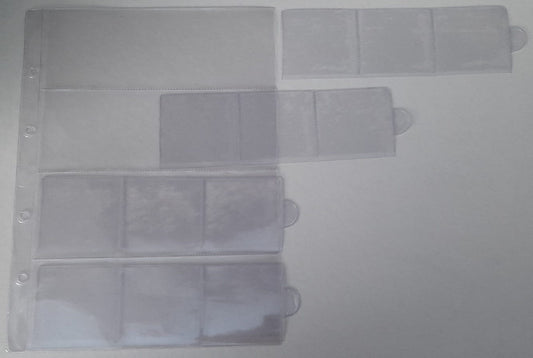 Strona B5 segregator na 12 Monet wsuwane Kolekcjoner