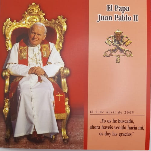 Zestaw Jan Paweł II Malta blister 2005 r.