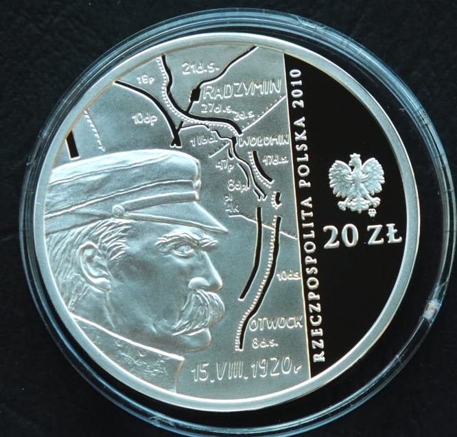 20 zł 90. rocznica Bitwy Warszawskiej