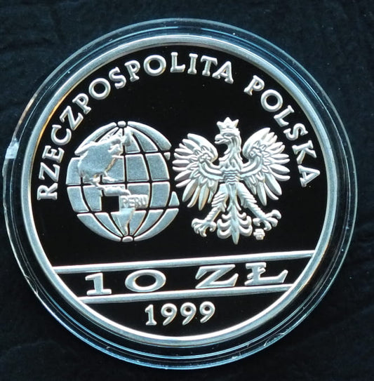 10 zł 100. rocznica śmierci Ernesta Malinowskiego (1818-1899)