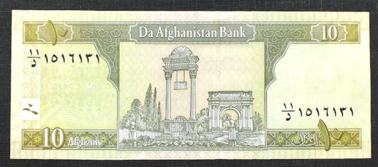 10 Afghanis -  Afganistan 2002 r.