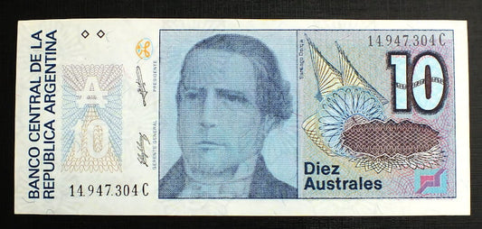 10 australi ARGENTYNA