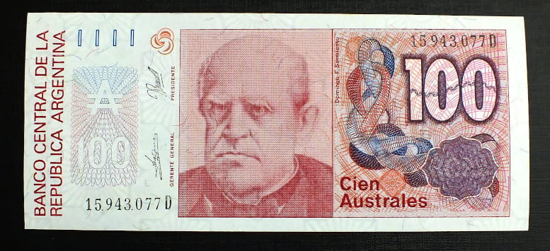 100 Australi - Argentyna