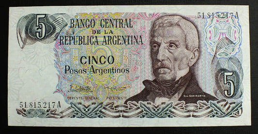 5 pesos ARGENTYNA