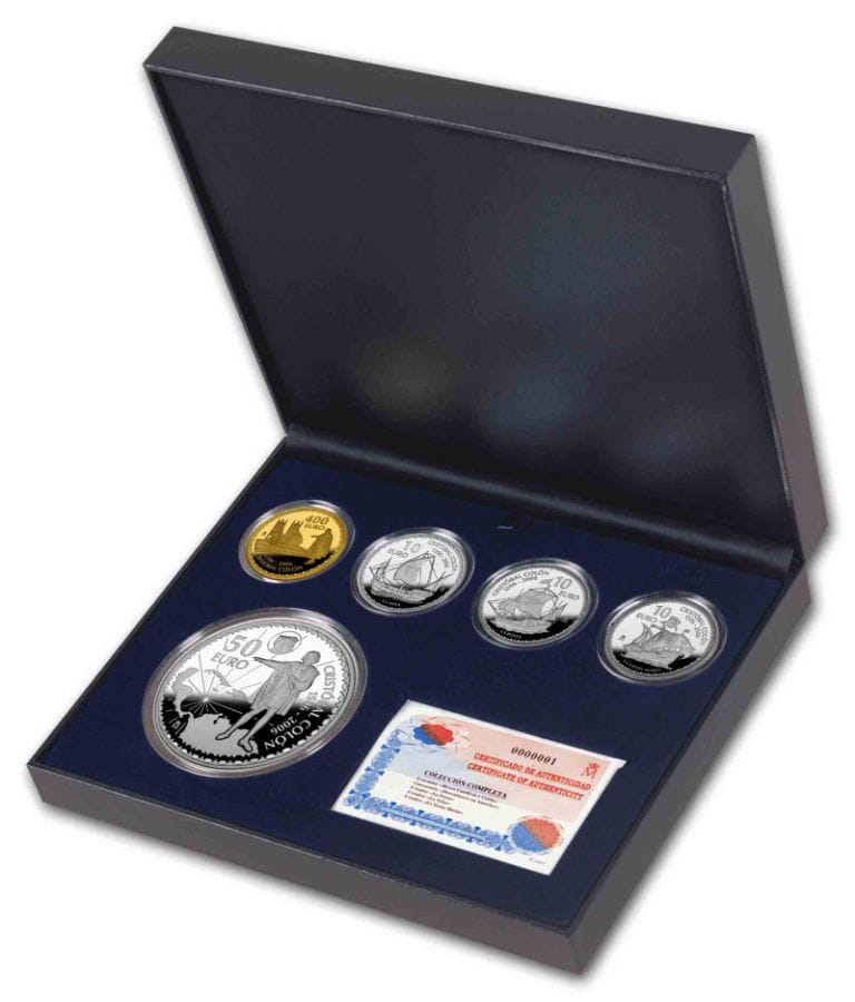 Proof Set - Quincentenary Christopher Columbus